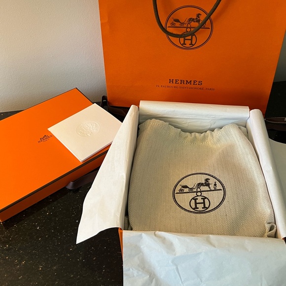 Hermès Evelyne 16 TPM Clemence crossbody bag Gold Hardware New w box! Authentic - Picture 4 of 9